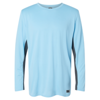 Oakley Men's Team Issue Hydrolix Long Sleeve T-Shirt, Carolina Blue, Front view