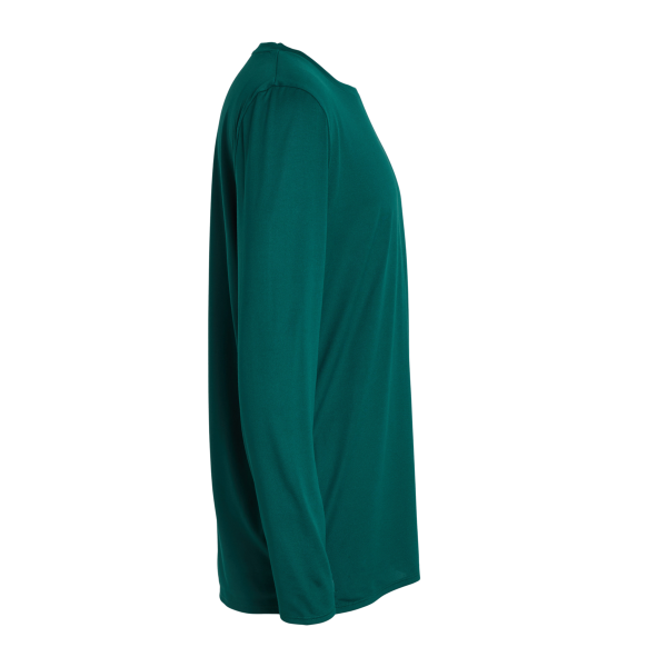Oakley Men's Team Issue Hydrolix Long Sleeve T-Shirt, Team Fir, Right Sleeve view