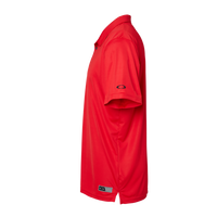 Oakley Men's Team Issue Hydrolix Polo, Team Red, Left Sleeve view