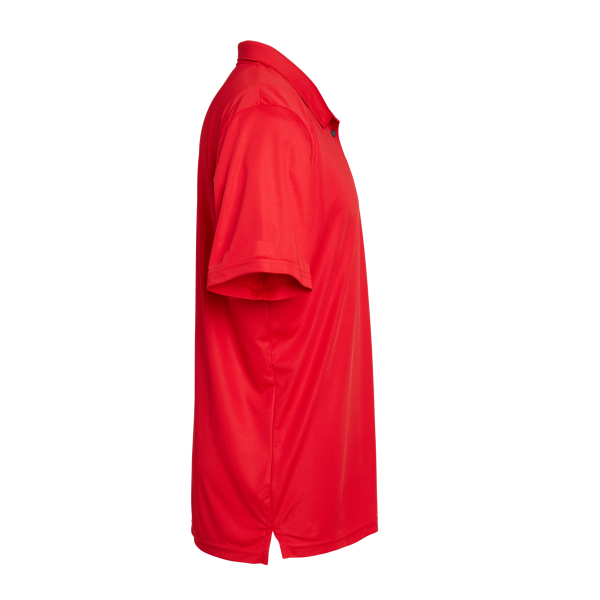 Oakley Men's Team Issue Hydrolix Polo, Team Red, Right Sleeve view