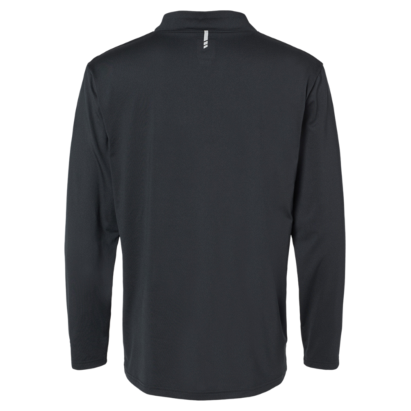 Oakley Men's Team Issue Podium Quarter-Zip Pullover, Blackout, Back view