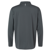 Oakley Men's Team Issue Podium Quarter-Zip Pullover, Forged Iron, Back view