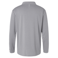 Oakley Men's Team Issue Podium Quarter-Zip Pullover, New Granite Heather, Back view