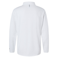Oakley Men's Team Issue Podium Quarter-Zip Pullover, White, Back view