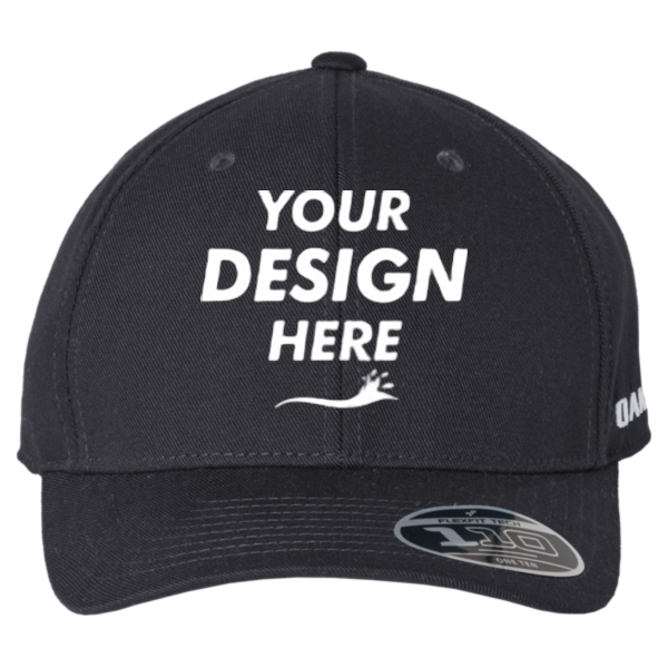 Oakley Pro-Formance Cap, Blackout, Front view, Mockup