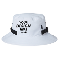 Oakley Team Issue Bucket Hat, White, Front view, Mockup