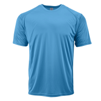 Paragon Unisex Islander Performance T-Shirt, Bimini Blue, Front view