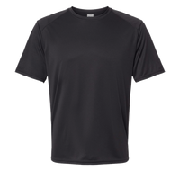 Paragon Unisex Islander Performance T-Shirt, Black, Front view
