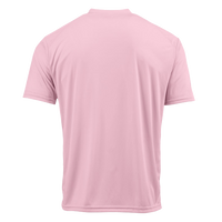 Paragon Unisex Islander Performance T-Shirt, Charity Pink, Back view
