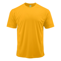 Paragon Unisex Islander Performance T-Shirt, Gold, Front view