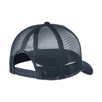 Port Authority 5 Panel Snapback Cap, Navy, Back view