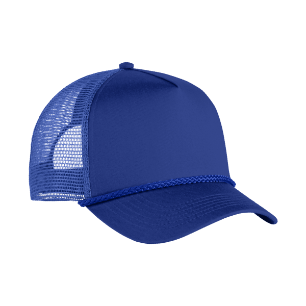 Port Authority 5 Panel Snapback Cap, Royal, Right Side view