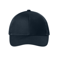 Port Authority Adjustable Mesh Back Cap, Night Navy, Front view