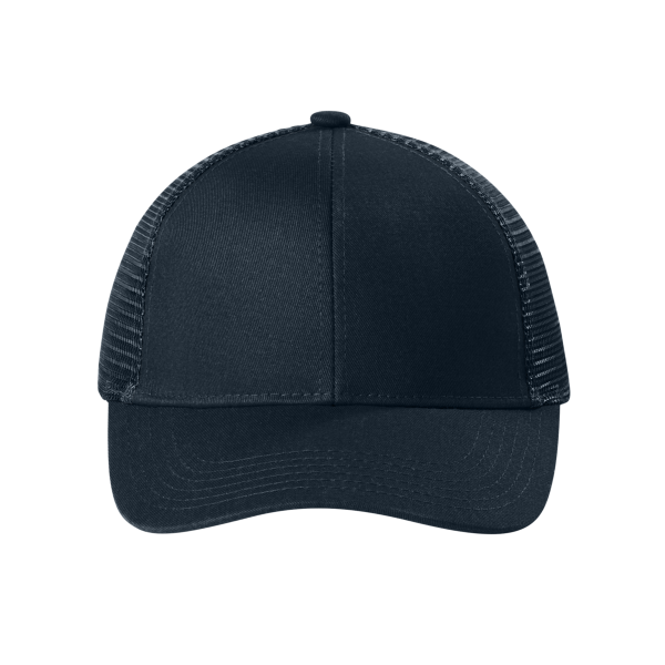 Port Authority Adjustable Mesh Back Cap, Night Navy, Front view