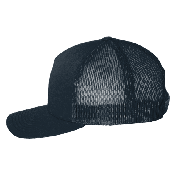 Port Authority Adjustable Mesh Back Cap, Night Navy, Left Side view