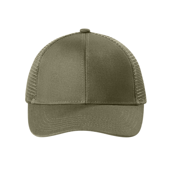 Port Authority Adjustable Mesh Back Cap, Sage Green, Front view