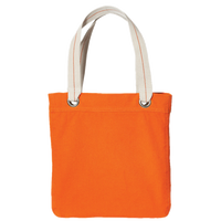 Port Authority Allie Tote, Bright Orange / Bright Orange, Front view