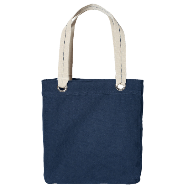 Port Authority Allie Tote, Navy / Navy, Back view