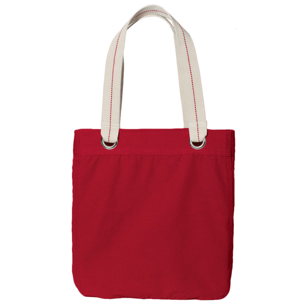 Port Authority Allie Tote, Sangria / Sangria, Back view