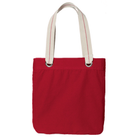 Port Authority Allie Tote, Sangria / Sangria, Back view