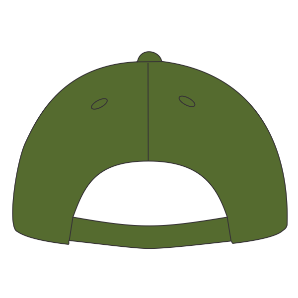 Port Authority Americana Contrast Stitch Camouflage Cap, Mossy Oak New Break-Up, Back view