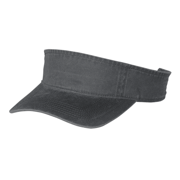 Port Authority Beach Wash ® Visor, Coal, Left Side view