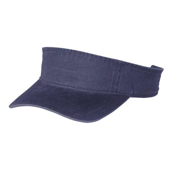 Port Authority Beach Wash ® Visor, Denim Blue, Left Side view