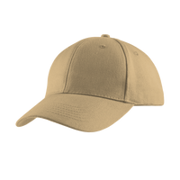 Port Authority Brushed Twill Cap, Khaki, Left Side view