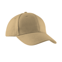 Port Authority Brushed Twill Cap, Khaki, Right Side view