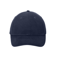 Port Authority Brushed Twill Cap, Navy, Front view