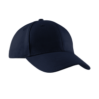 Port Authority Brushed Twill Cap, Navy, Right Side view