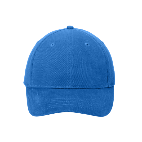 Port Authority Brushed Twill Cap, Royal, Front view