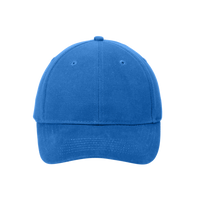 Port Authority Brushed Twill Cap, Royal, Front view