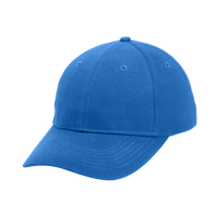 Port Authority Brushed Twill Cap, Royal, Left Side view