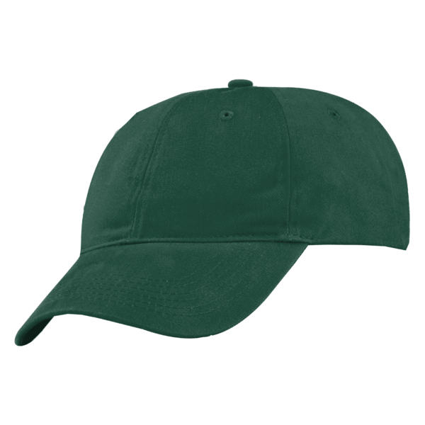 Port Authority Brushed Twill Low Profile Cap, Hunter, Left Side view