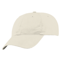 Port Authority Brushed Twill Low Profile Cap, Stone, Left Side view