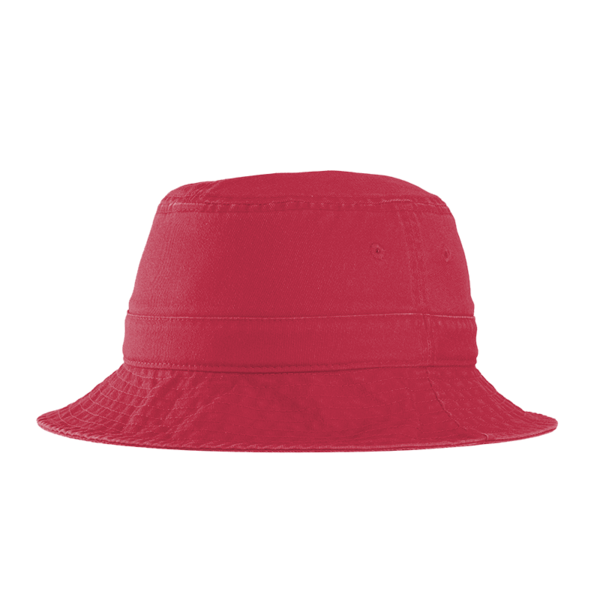Port Authority Bucket Hat, Red, Front view