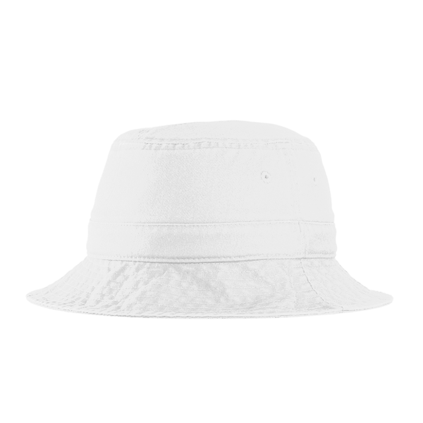 Port Authority Bucket Hat, White, Front view