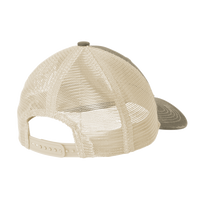 Port Authority Distressed Mesh Back Cap, Khaki / Stone, Back view
