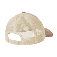 Port Authority Distressed Mesh Back Cap, Light Olive / Stone, Back view