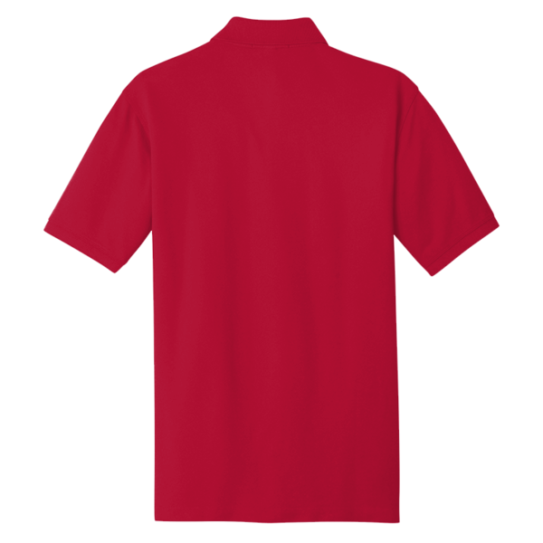 Port Authority EZCotton ® Polo, Apple Red, Back view