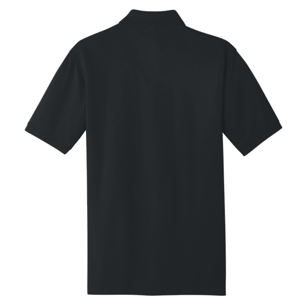 Port Authority EZCotton ® Polo, Black, Back view