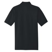 Port Authority EZCotton ® Polo, Black, Back view