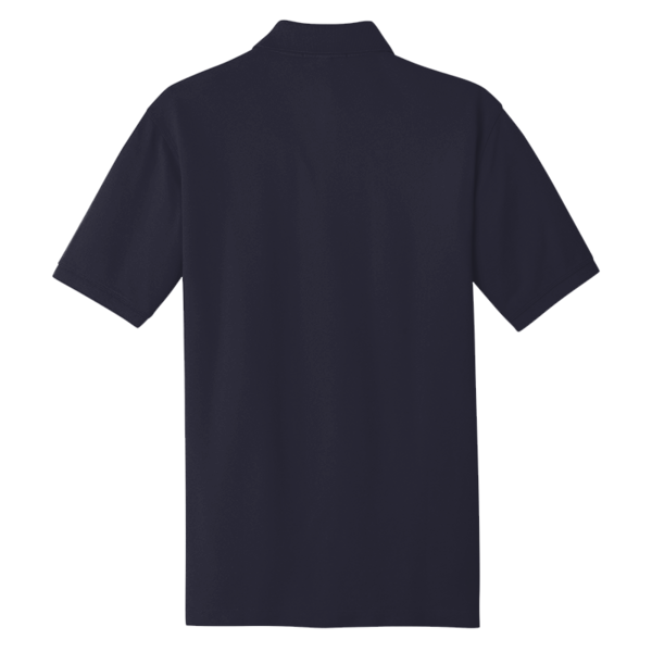Port Authority EZCotton ® Polo, Navy, Back view