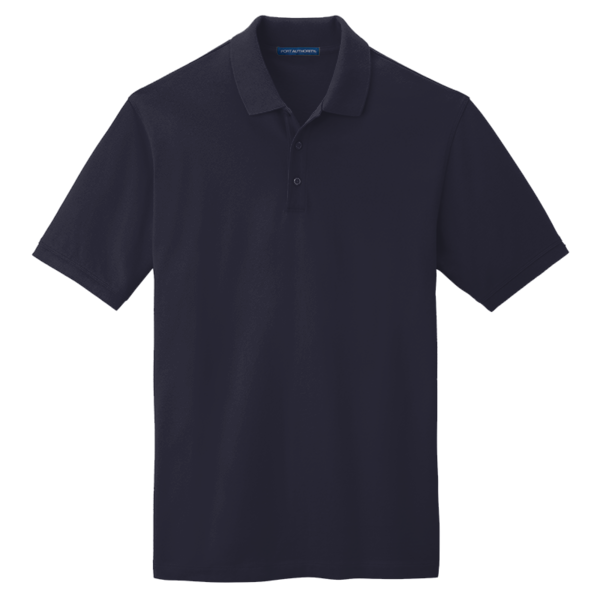 Port Authority EZCotton ® Polo, Navy, Front view