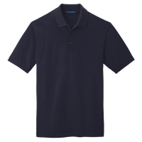 Port Authority EZCotton ® Polo, Navy, Front view
