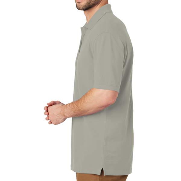 Port Authority EZCotton ® Polo, Oxford Heather, Left view