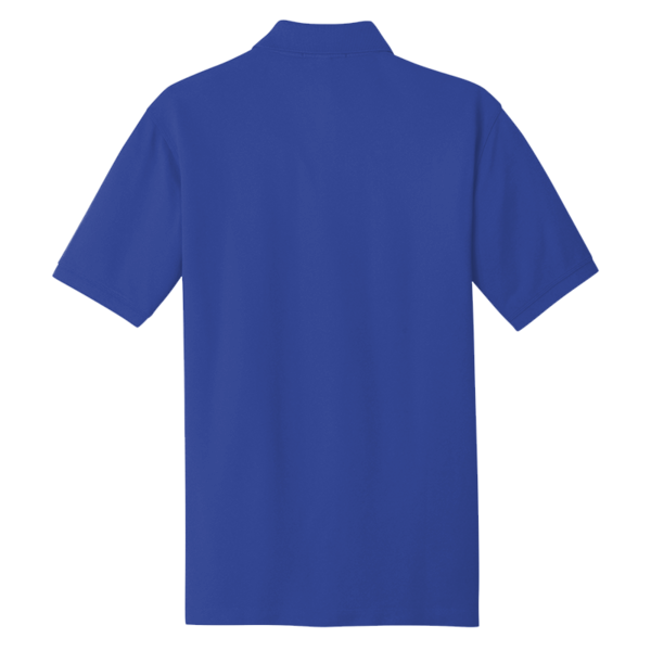 Port Authority EZCotton ® Polo, True Royal, Back view