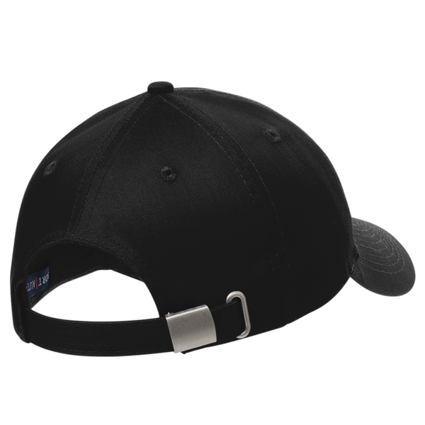 Port Authority Easy Care Cap, Black, Back view