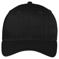 Port Authority Easy Care Cap, Black, Front view
